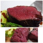 TTOAHISU - 訪問時にシェフが満足されるいい馬肉が入らなく中々頂けなかったのですが、 ようやくこちらで美味しい馬肉を頂けました。 キレイな赤身で柔らかく美味しいですね。クセも全くありません。