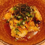 喜助 - 長茄子と海老のあんかけ