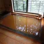 毒沢鉱泉 神乃湯 - 男風呂　加熱風呂