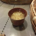 毒沢鉱泉 神乃湯 - 蕎麦のみのお吸い物