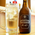 もつくし - ホッピーセット（白）＠税込550円