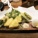 天びん棒 - 天ぷら盛り合わせ（お野菜）