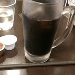 コ・ビアン - 生小ジョッキ？(笑)で、アイスコーヒー！