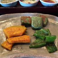 鉄板焼 赤坂 - 焼き野菜