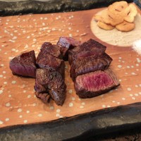鉄板焼 赤坂 - 焼き上がり