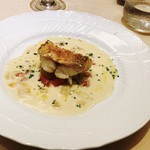 アルポルト神戸 - 甘鯛の笠松焼野菜ソース