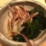 鮨 尚充 - 茗荷とわかめ