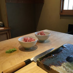 てんぷら　成生 - （2017年6月）お隣りの鰹節ご飯！