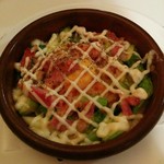 アスパラのカルボナーラ