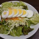 CoCo壱番屋 - たまごサラダ。野菜バサバサ！