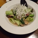 ニユートーキヨー 庄屋 - 浅利と青菜