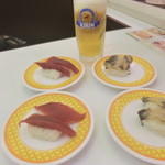 魚べい - 寿司、ビール