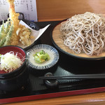 彩 - 天もりそば、特盛