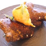 ラ・リューン - ランチコース 6480円 の山芋のフリット