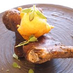 ラ・リューン - ランチコース 6480円 の山芋のフリット