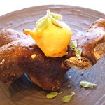 ラ・リューン - ランチコース 6480円 の山芋のフリット