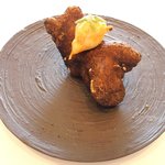 ラ・リューン - ランチコース 6480円 の山芋のフリット