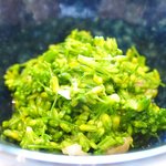 ラ・リューン - ランチコース 6480円 の茎ブロッコリーのムース