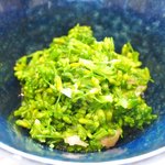 ラ・リューン - ランチコース 6480円 の茎ブロッコリーのムース