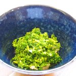 ラ・リューン - ランチコース 6480円 の茎ブロッコリーのムース