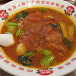 太陽のトマト麺withチーズ 新宿ミロード店 - トマトカレー麺