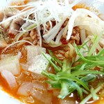 麺好き うるふ - 冷やしトマトチリ【Jun.2017】