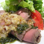レストラン メルキュール - ローストビーフのサラダ