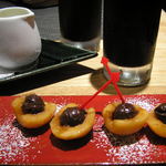 レストラン メルキュール - ビワ＆生チョコレート