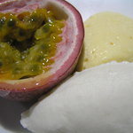 レストラン メルキュール - ﾊﾟｯｼｮﾝﾌﾙｰﾂ＆ｵﾚﾝｼﾞﾑｰｽ&ﾖｰｸﾞﾙﾄ･ｼﾞｪﾗｰﾄ