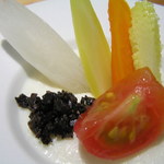レストラン メルキュール - ﾌﾟﾃｨ野菜の菜園仕立て