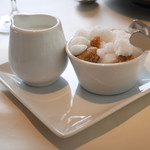 フランス料理 ル・クール - 2017/2/27  コーヒーのミルク&シュガー