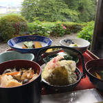 精進料理　湯華庵 - 竹の膳(税込1500円)(2017.06現在)