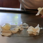 佐賀牛 季楽 銀座  - ジャンボニンニク