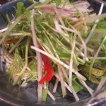 うまいものあり 孝太郎 - 水菜のサラダ