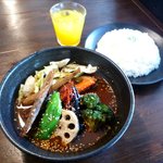 一文字カリー店 - 角煮スープカリー（2011/2/24）