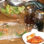 Toku - チャプチェ・チョレギサラダ...食べるの夢中で写真撮った時には残骸に＾＾；