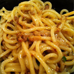 汁なし坦々あえつけかき混ぜ