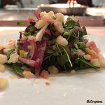 リナシメント - パッションフルーツのグラニータ入りインサラータ