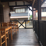 町屋Cafe noconoco - テラス席