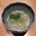 鳥さわ - 鳥スープ