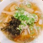 道麺 - 中華そば(小)高菜トッピング