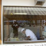 水車館 - 蕎麦を打っています