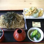 水車館 - 伊王野水車そばと野菜天ぷら