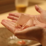 木山 - 削りたての節を頂きます