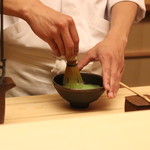 木山 - シメのお抹茶