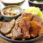 Suzuya - 豚リブロースの鉄板焼き定食