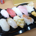 카이토 - １２００円（税抜）の握り