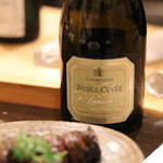 食堂 おがわ - 泡ボトル：Noble Cuvée de Lanson Brut Millésime/France