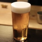 食堂 おがわ - 生ビール