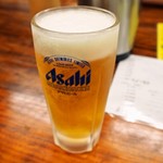 うどん蔵 ふじたや - 生ビール